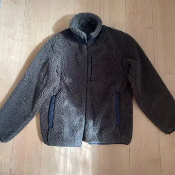 UNIQLO 플리스 자켓 S 사이즈 다크 그레이