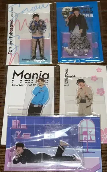 Snow Man 아크릴 스탠드 후카사와 타츠야 아크릴 스탠드