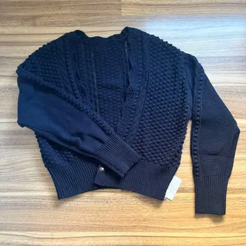 가디건 니트 내추럴 뷰티 베이직