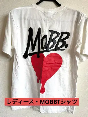 MOBB. T셔츠 M 사이즈 화이트