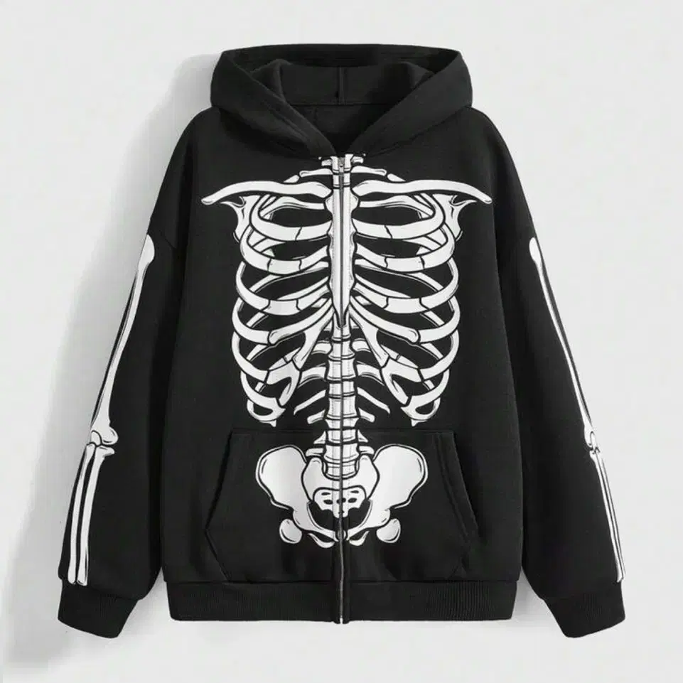 punkandyo Hoodie Zip-Up Black #슈프림 on Bunjang Global Site.