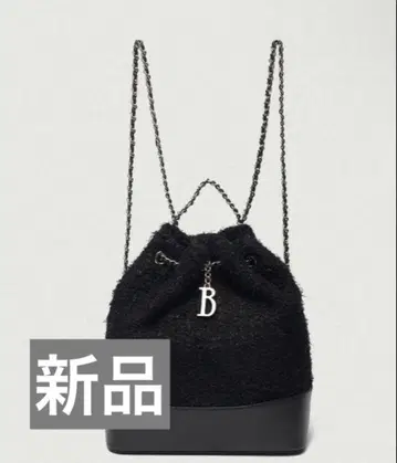 The Barnnet 블랙 트위드 체인백 블랙 새상품