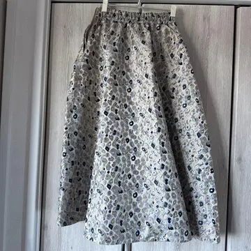 ELENDEEK 레오파드 무늬 플레어 스커트 02