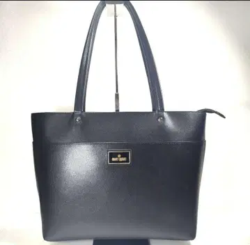 MARY QUANT 블랙 토트백 새상품급 마리콴트 A4
