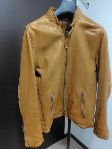 NCB neat caprice brand 라이더 자켓 L 카멜