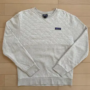 파타고니아 오가닉 코튼 퀼트 크루넥 스웨트 셔츠 S