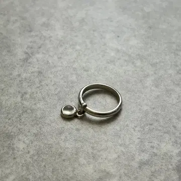 빈티지 실버 반지 SILVER925 참 포함 9호