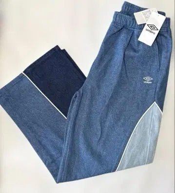 UMBRO / 엄브로. 절개 데님 팬츠 / UV 와이드 실루엣