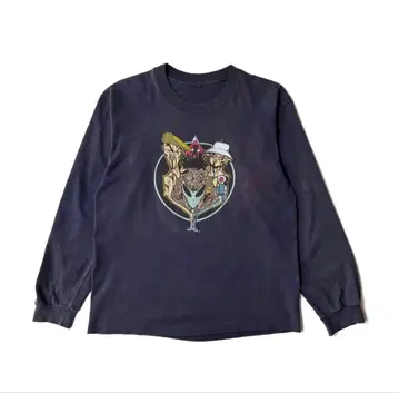 90s KIK WEAR Graphic L/S Tee