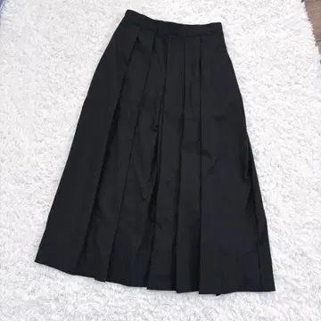 무인양품 하카마 팬츠 가우초 블랙 M