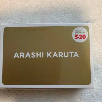 ARASHI 카루타 5 x 20 기념 카루타