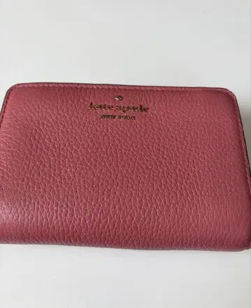 kate spade 핑크 접이식 지갑