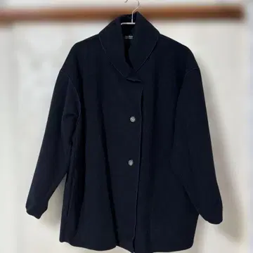 coco-kara 네이비 코트 버튼 포함