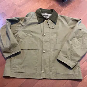 유니클로 올리브 그린 블루종 XL