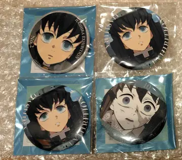 귀멸의 칼날 토키토 무이치로 기둥 전시회 에모셔널 캔뱃지