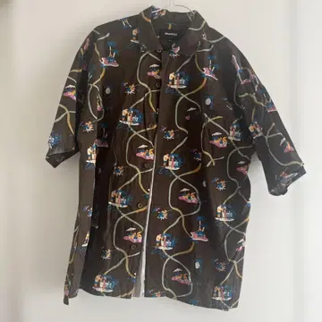devadurga 알로하 셔츠 XL 컬러풀 프린트