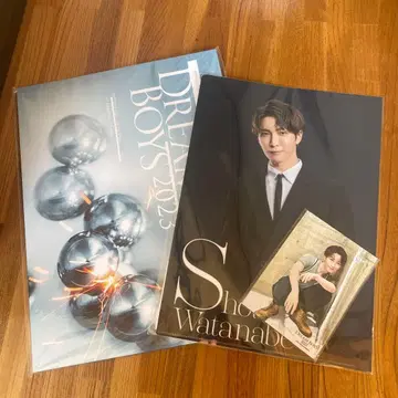 DREAM BOYS 2023 팜플렛, 클리어 파일, 사진 세트