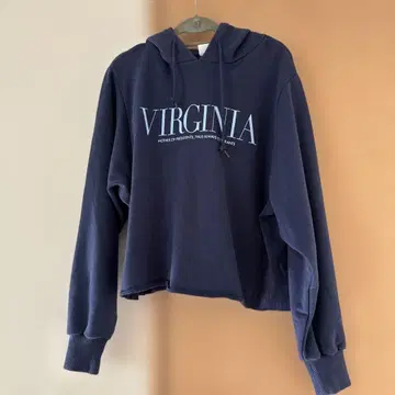 RODEO CROWNS 네이비 크롭 후드티