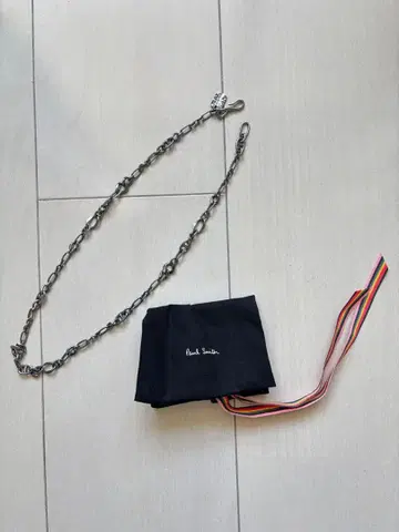 Paul Smith 실버 체인 목걸이