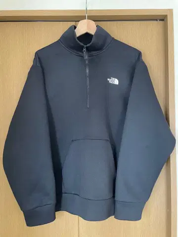 THE NORTH FACE 블랙 하프 지퍼 XL