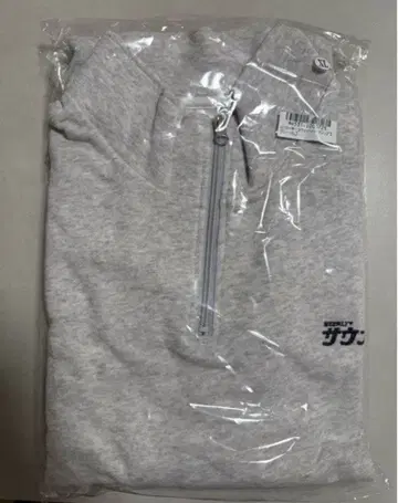 사우나 보이 LOCKER KEY SWEAT HALF ZIP XL 그레이