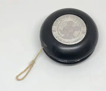 레트로 도쿄 디즈니랜드 미키 요요 빈티지 블랙