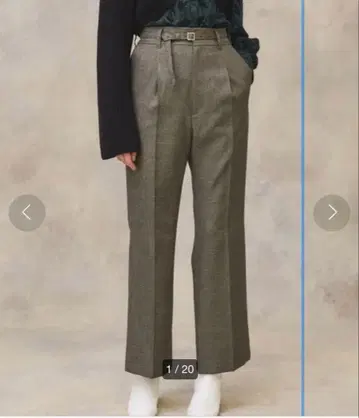 PUBLIC TOKYO [ 에버크리즈 체크 플레어 ]