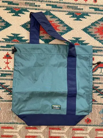 L.L.Bean 실린더 토트백 그린 네이비