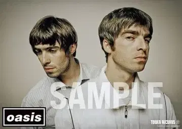 오아시스 [ 모닝 글로리 ] 타워 레코드 혜택 B3 사이즈 포스터