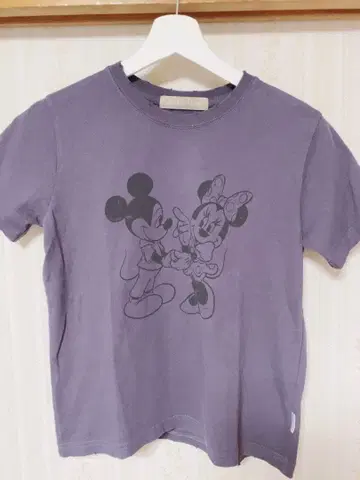 ALEXIA STAM 미키 미니 티셔츠 네이비