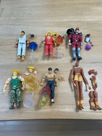 스트리트 파이터 액션 피규어 세트