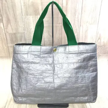 FACTORY OMOTO : BLEND 실버 토트백