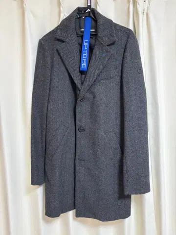 UPTOBE 그레이 체스터 코트 48