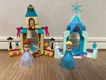 레고 LEGO 43199 엘사의 성 안뜰 43198 안나의 성 안뜰