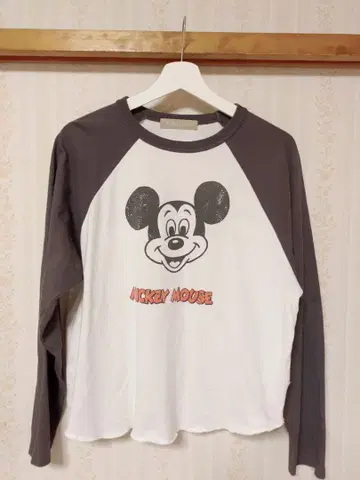 ALEXIA STAM 미키마우스 긴팔 T셔츠