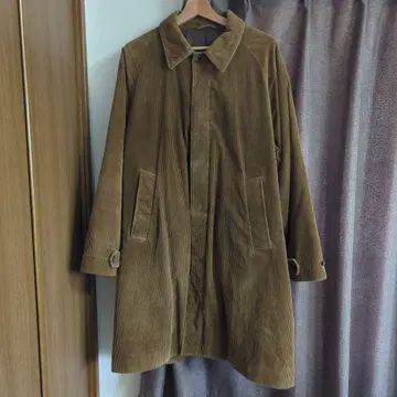 BEAMS / 코듀로이 이지 코트 브라운