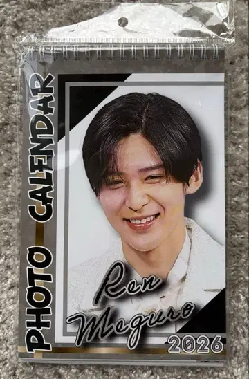 메구로 렌 사진 달력 2026년판