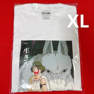 [ 새상품 ] 모노노케 히메 T셔츠 산 화이트 XL