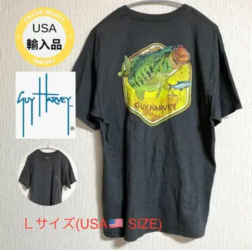 GuyHarvey 그래픽 T셔츠 L 사이즈 (USA SIZE) 빈티지