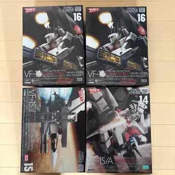 웨이브 초시공 요새 마크로스 프라모델 4세트