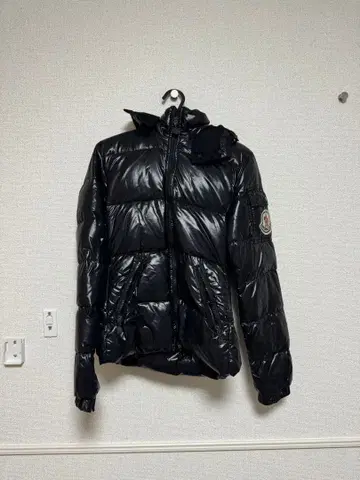MONCLER 블랙 다운 자켓 00 BADIA