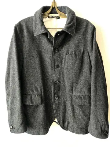 토요 골드 GOLD 울 혼방 자켓 S 헤링본