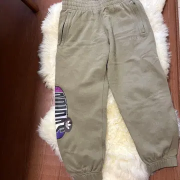 아디다스 트레포일 로고 카키 조거 팬츠 컨디션 최상