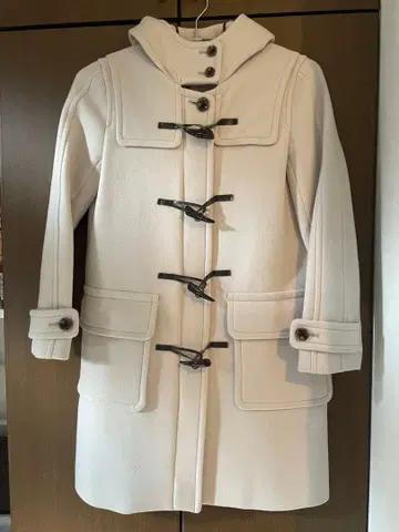 더플 코트 화이트 YVON INED 사이즈 36