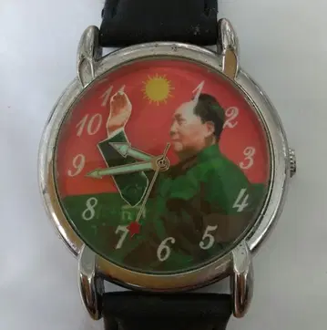 마오쩌둥 초상 수동 와인딩 시계
