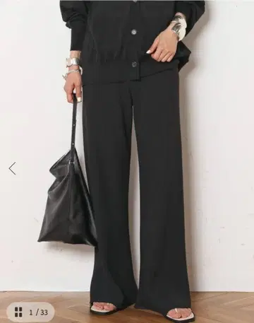 AP STUDIO 엘라스틱 팬츠 36