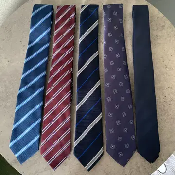 P.S.FA 남성용 넥타이 5개 세트