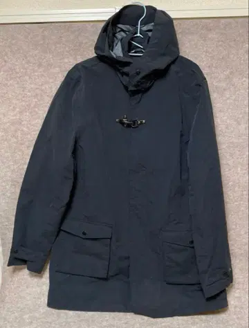 레스큐 스쿼드 RESCUE SQUAD 네이비 후드 부착 자켓