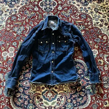 FLATHEAD [ 플랫 헤드 ] 데님 웨스턴 셔츠 7002w