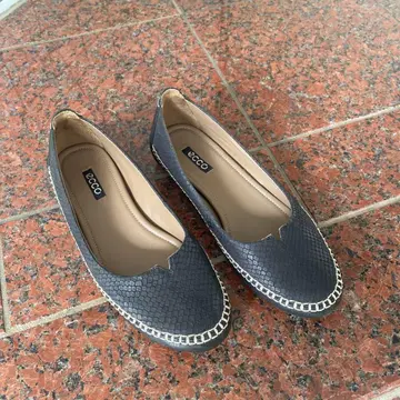 ecco 플랫슈즈 블랙